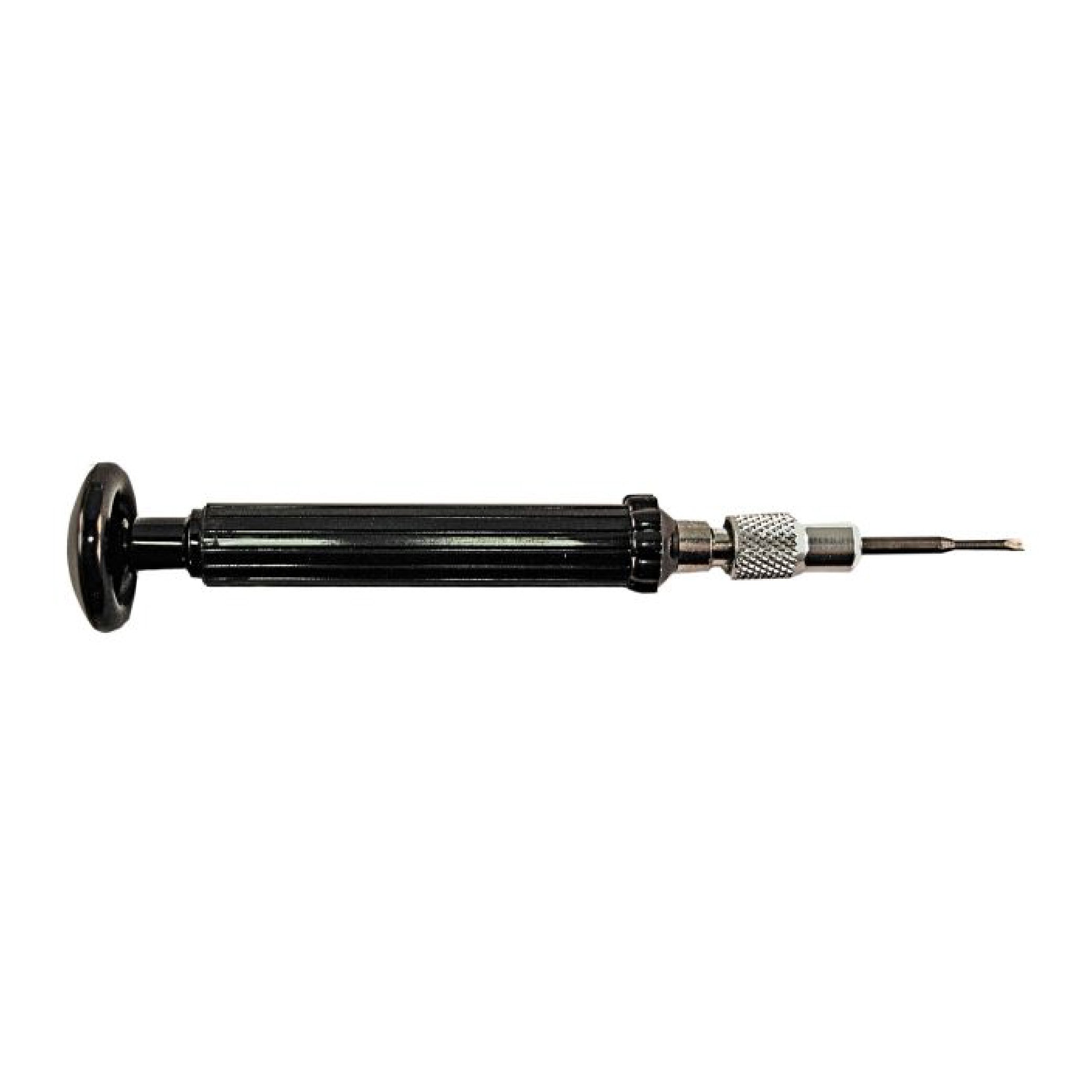 Universal screwdriver with screw chuck