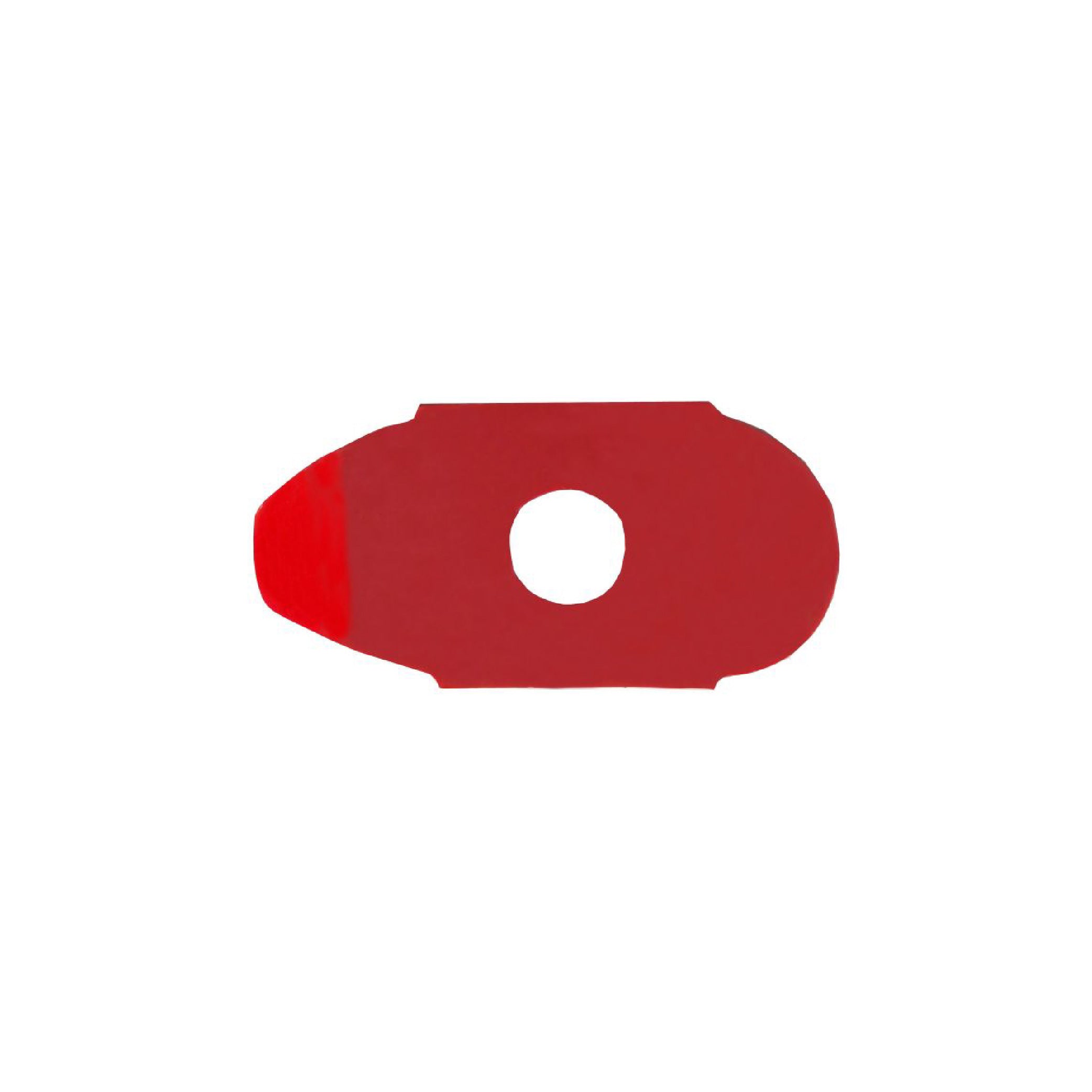 Red blocking pads