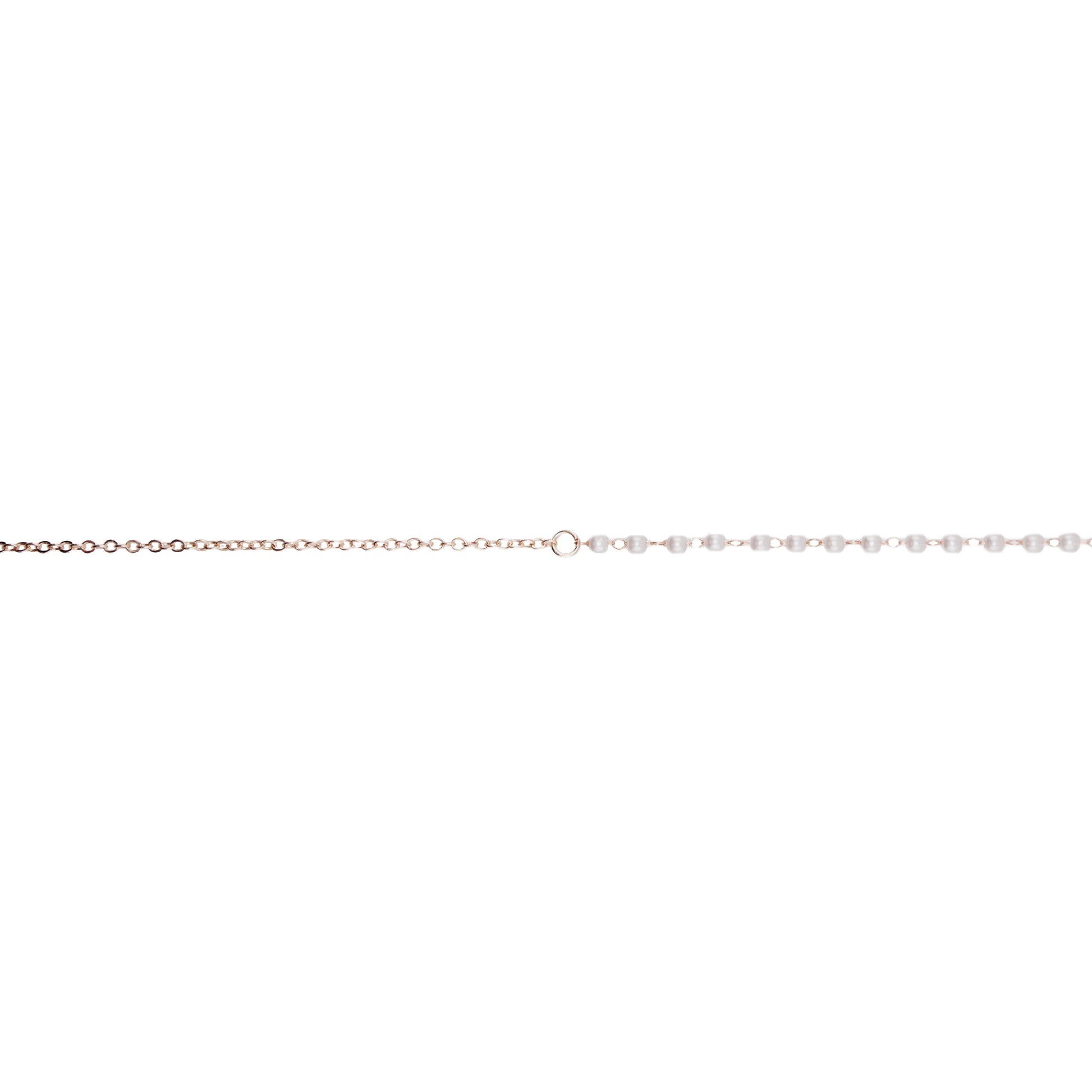Chaînes avec imitation de perles