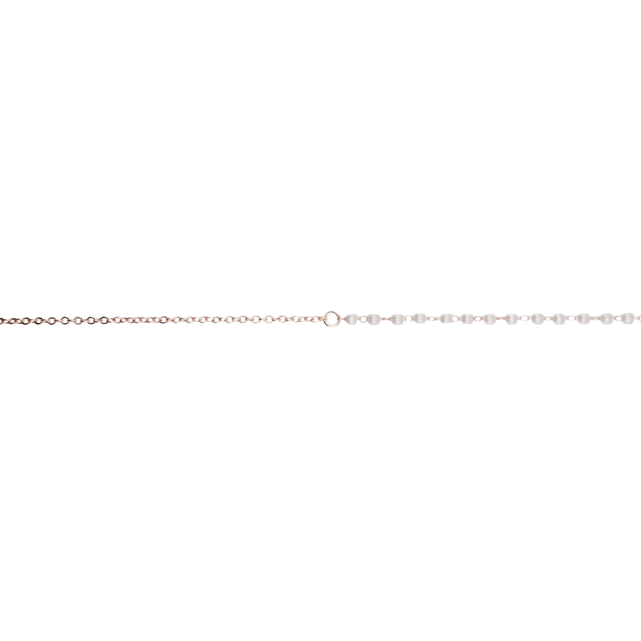 Chaînes avec imitation de perles