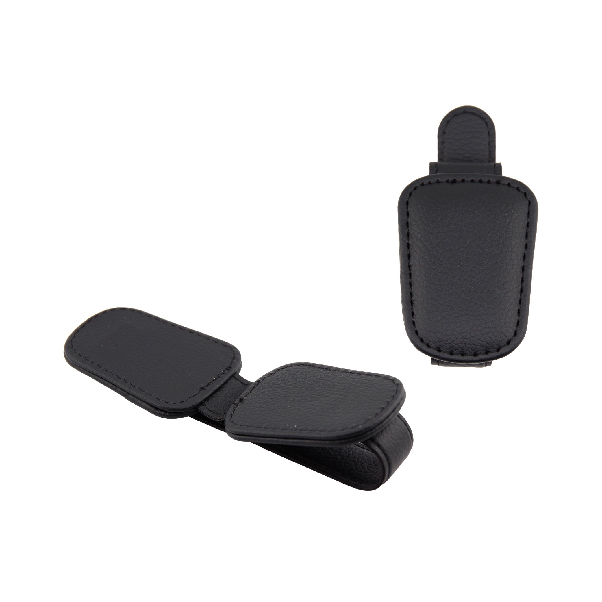 Small magnetic car sunglass case