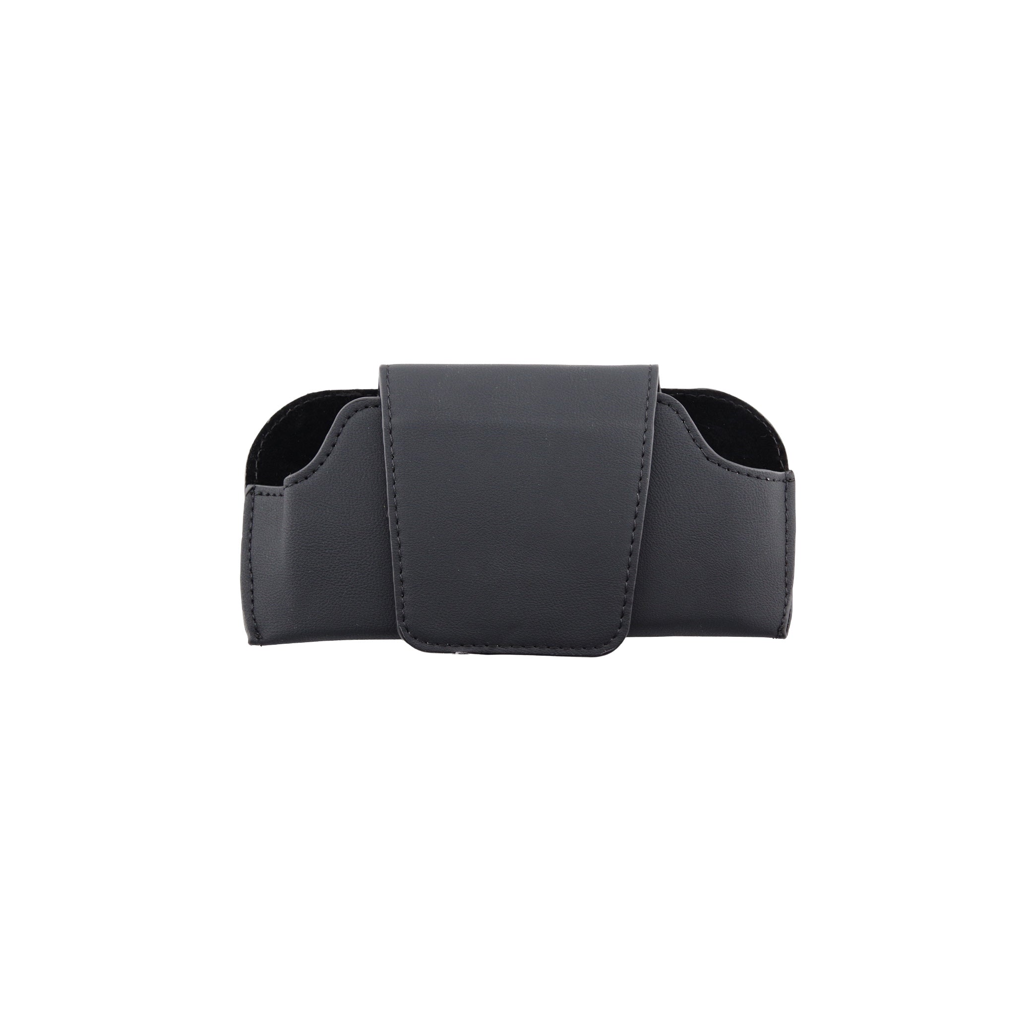 Large magnetic car sunglass case