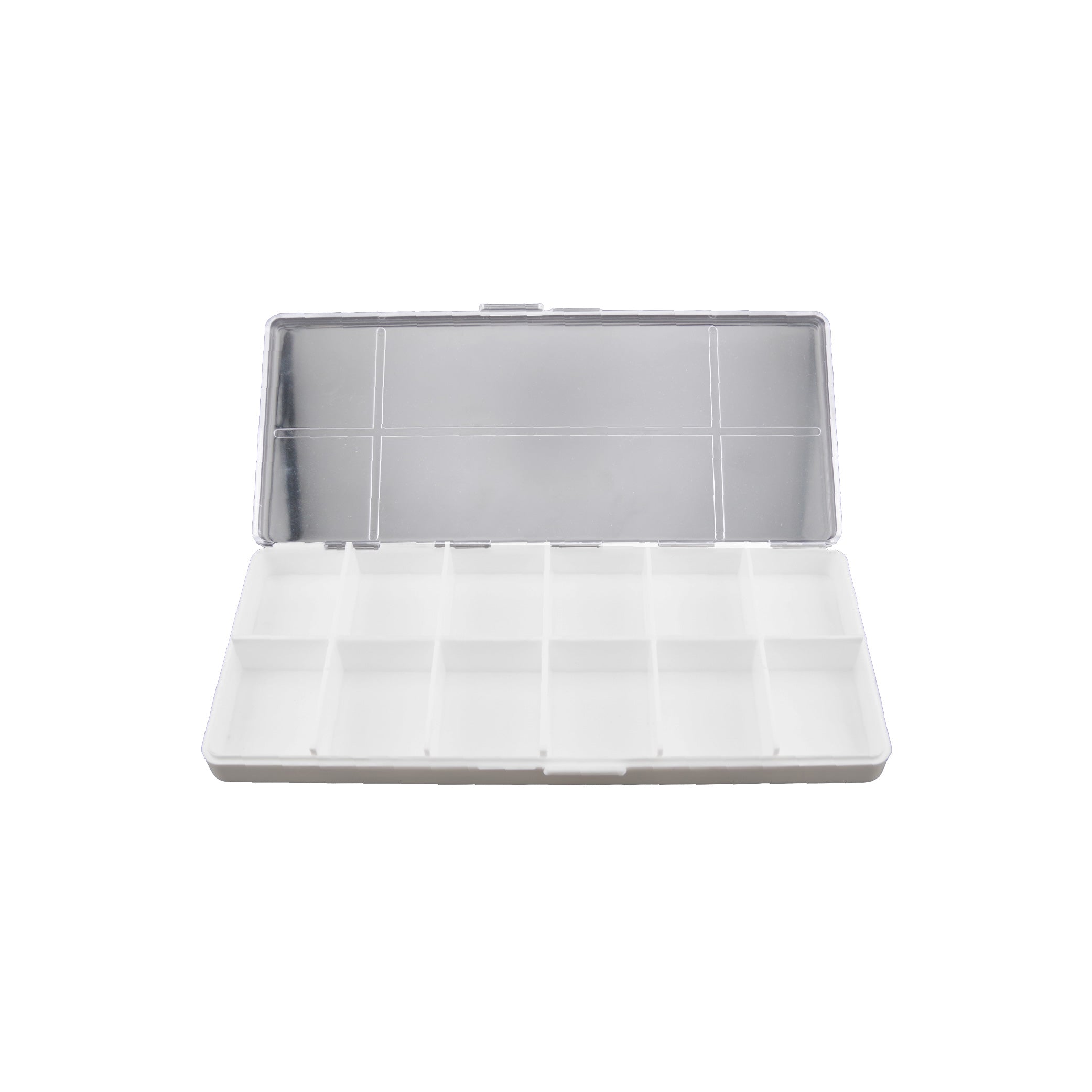 Boîte vide rectangle 12 cases