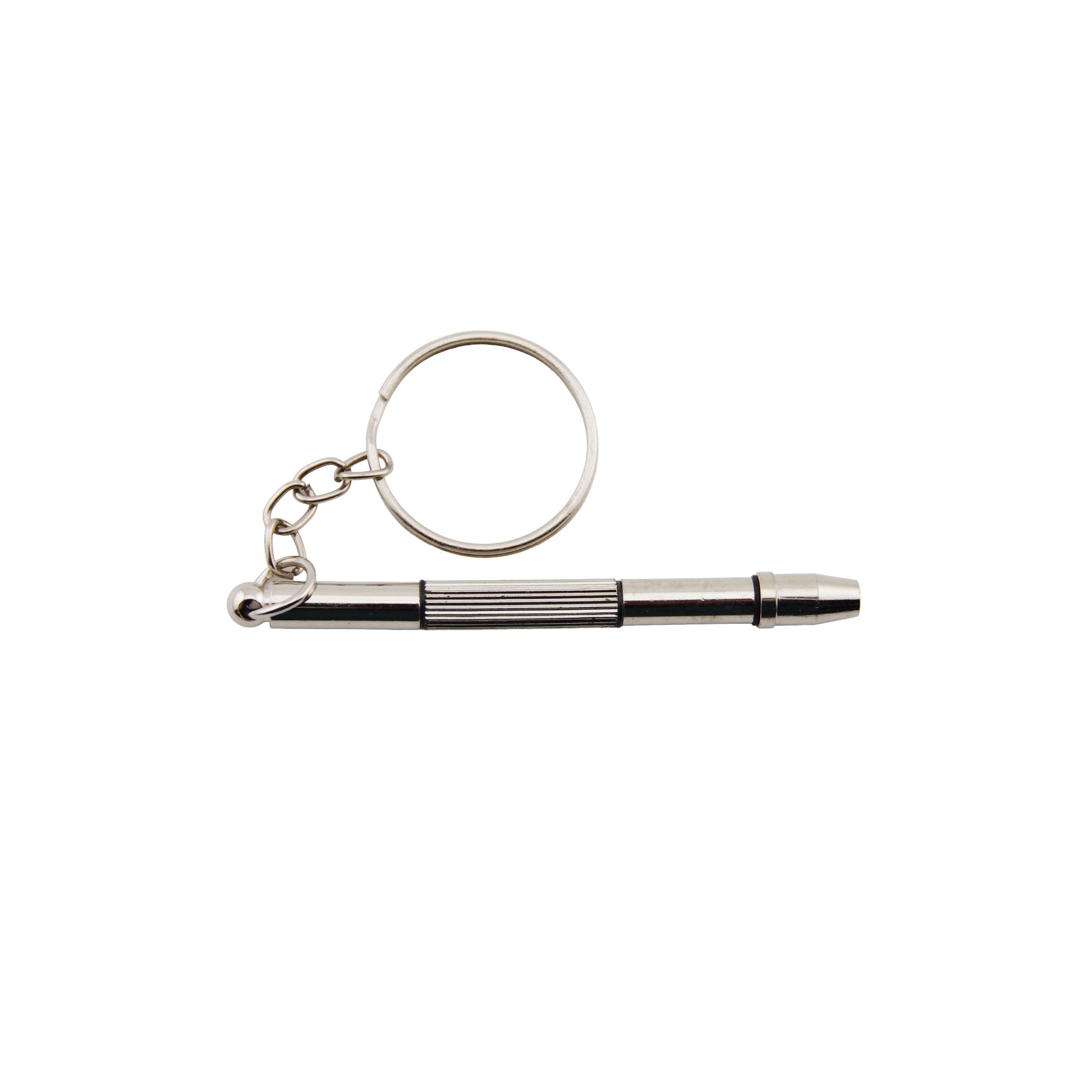 Silver pocket screwdriver