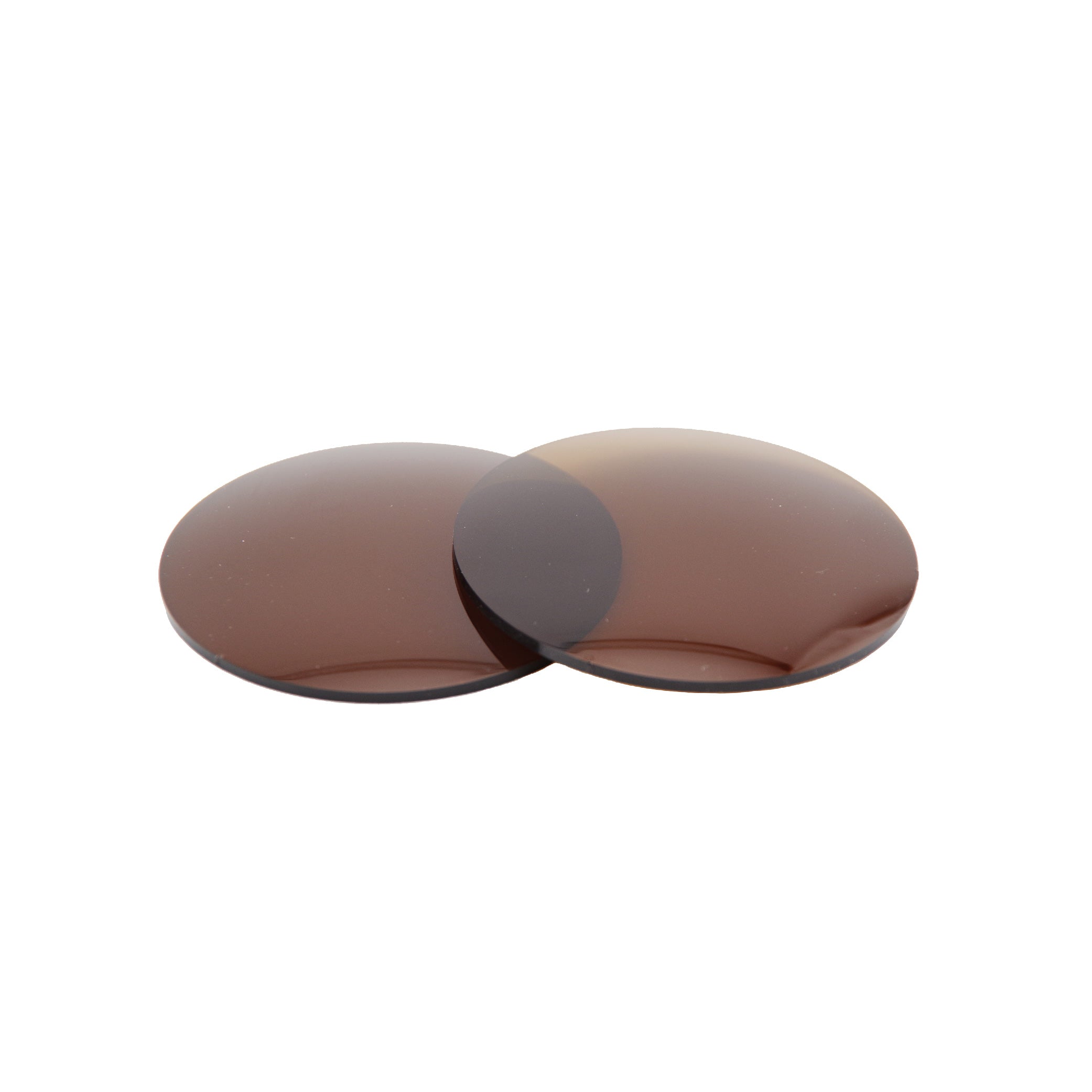 Base 4 CR39 95% brown lenses