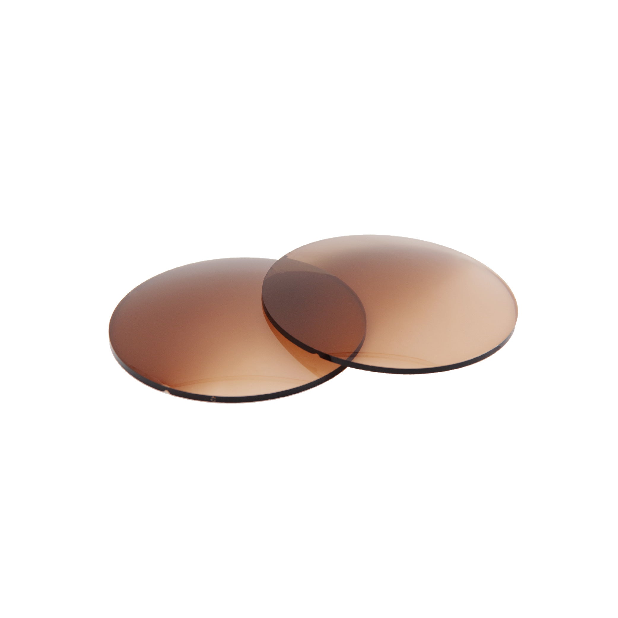 Base 4 CR39 polarized brown gradient lenses