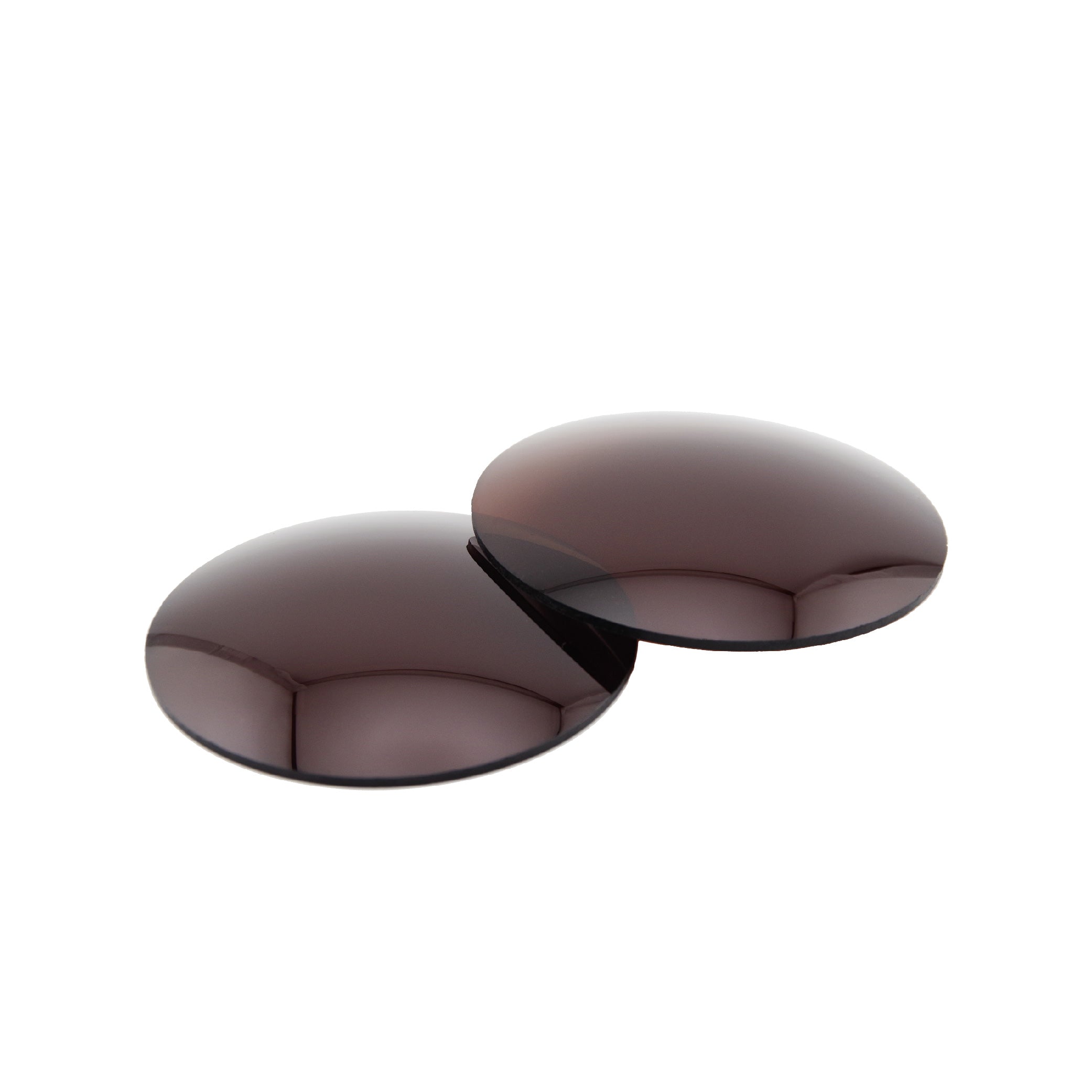 Base 6 CR39 brown lenses