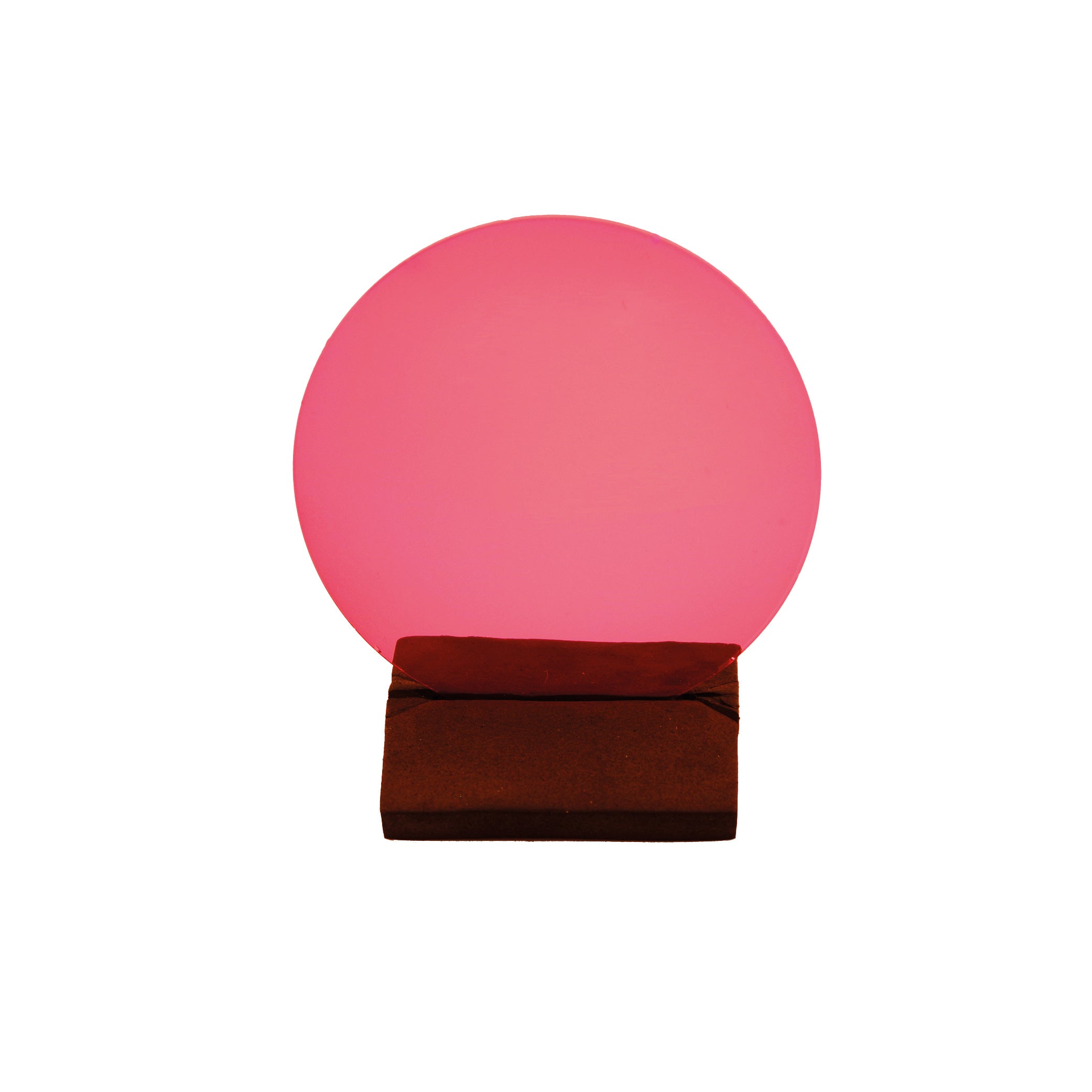 Lentilles base 6 CR39 rose