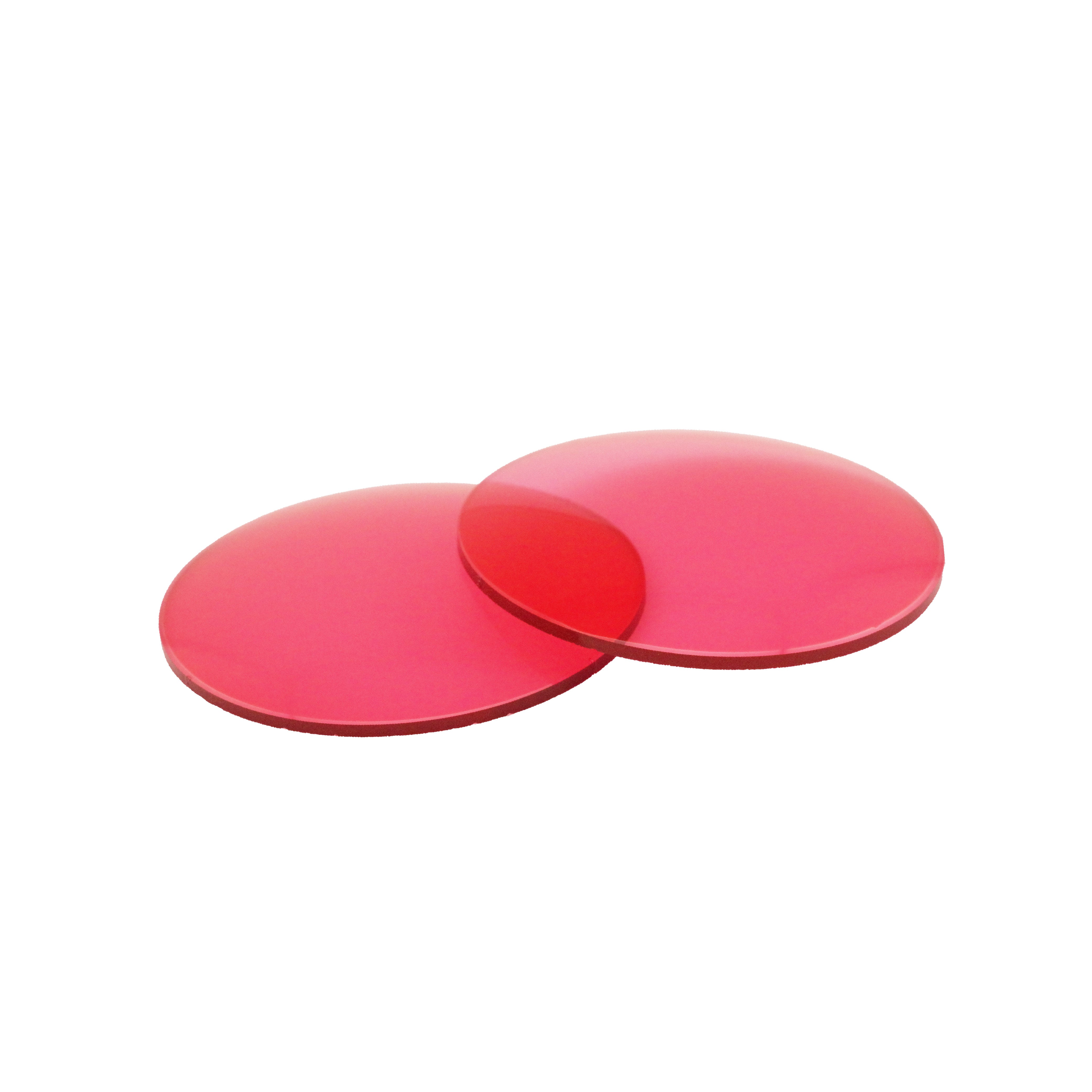 Lentilles base 6 CR39 rose