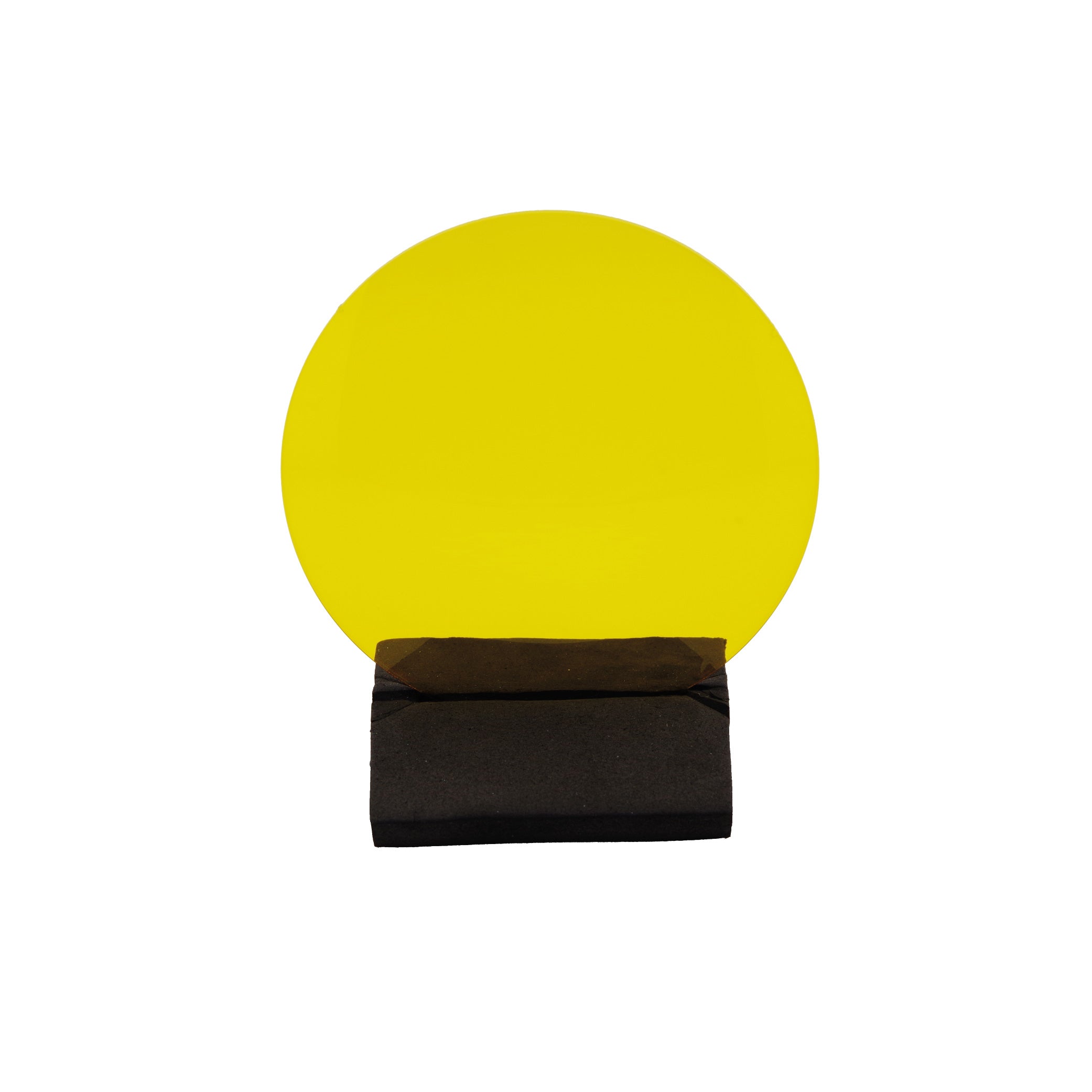 Lentilles base 6 CR39 jaunes