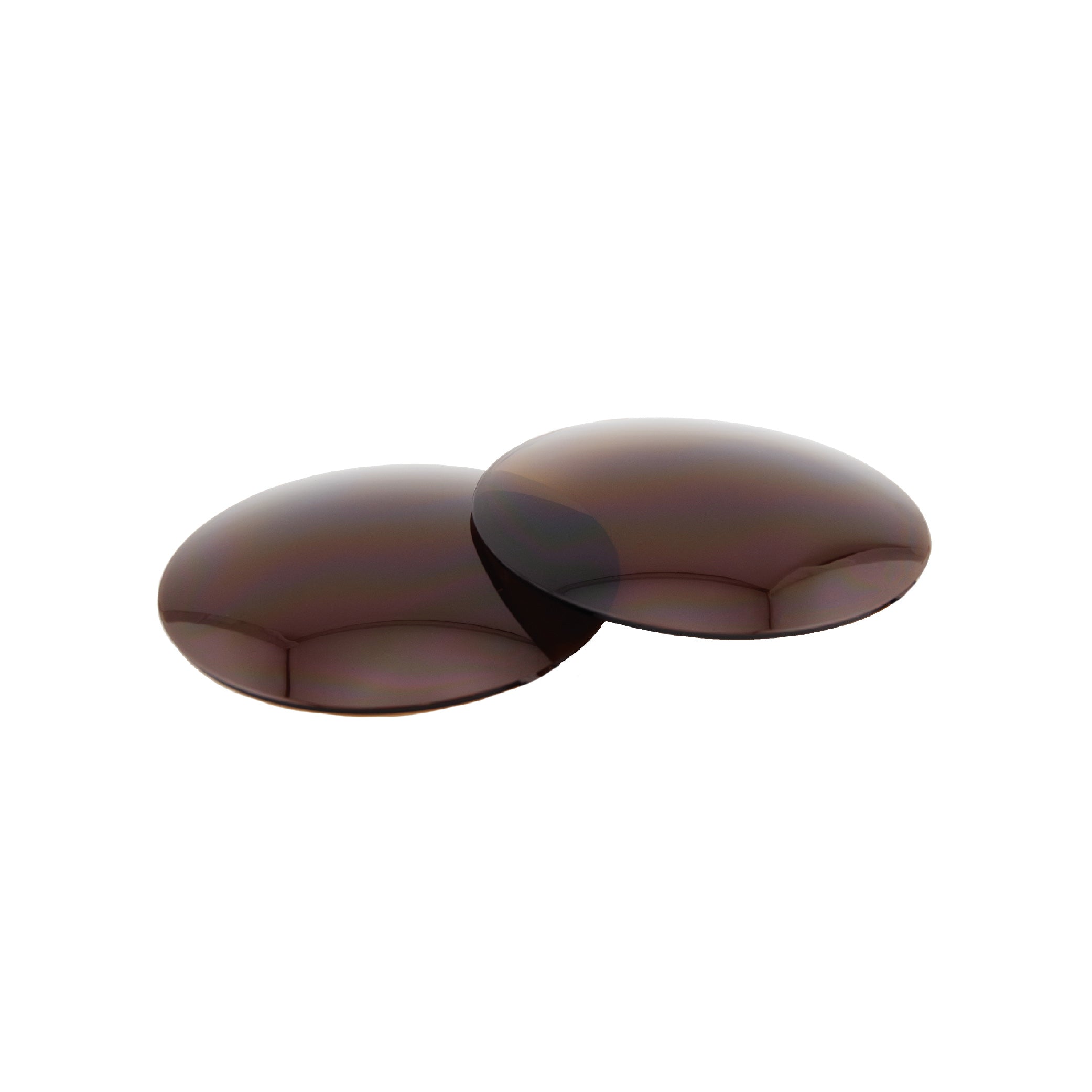 Base 6 polycarbonate brown lenses