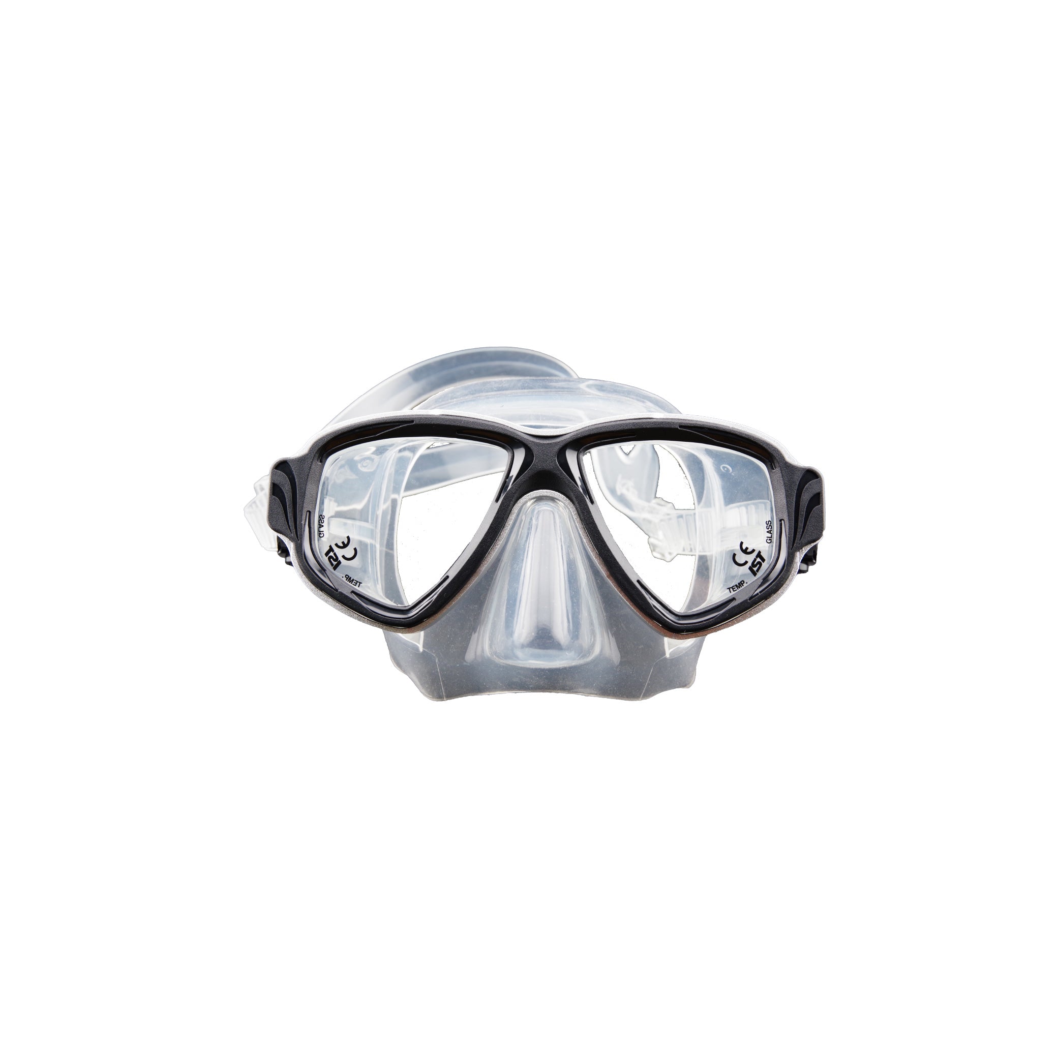 Aluminum diving mask