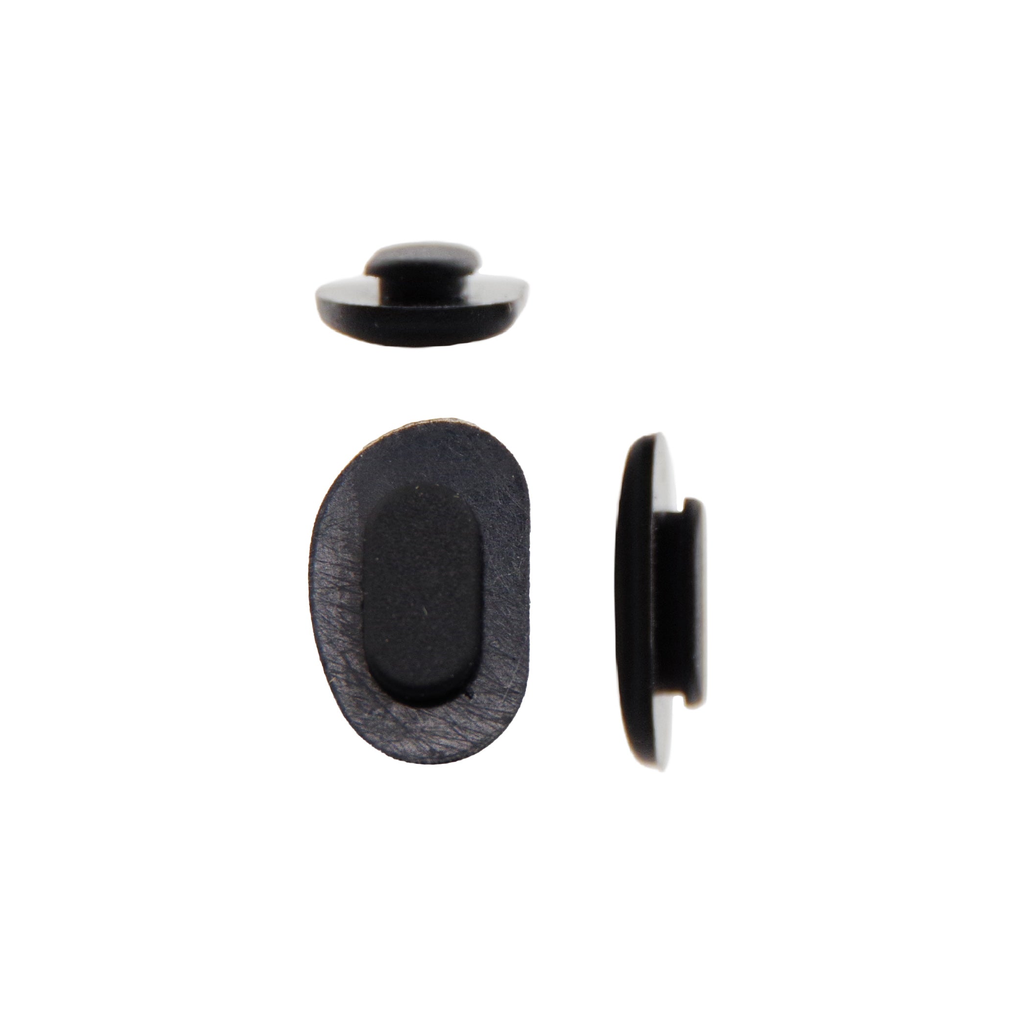 Plaquettes Oakley en silicone 15mm