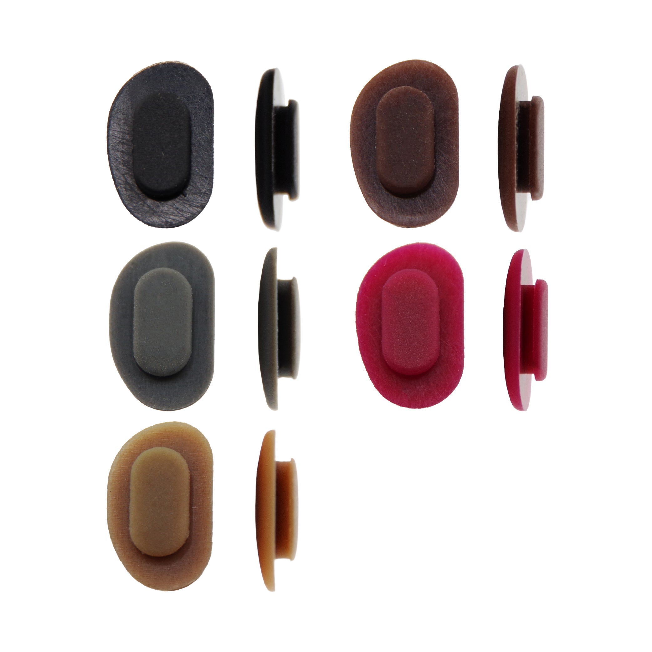 Plaquettes Oakley en silicone 15mm