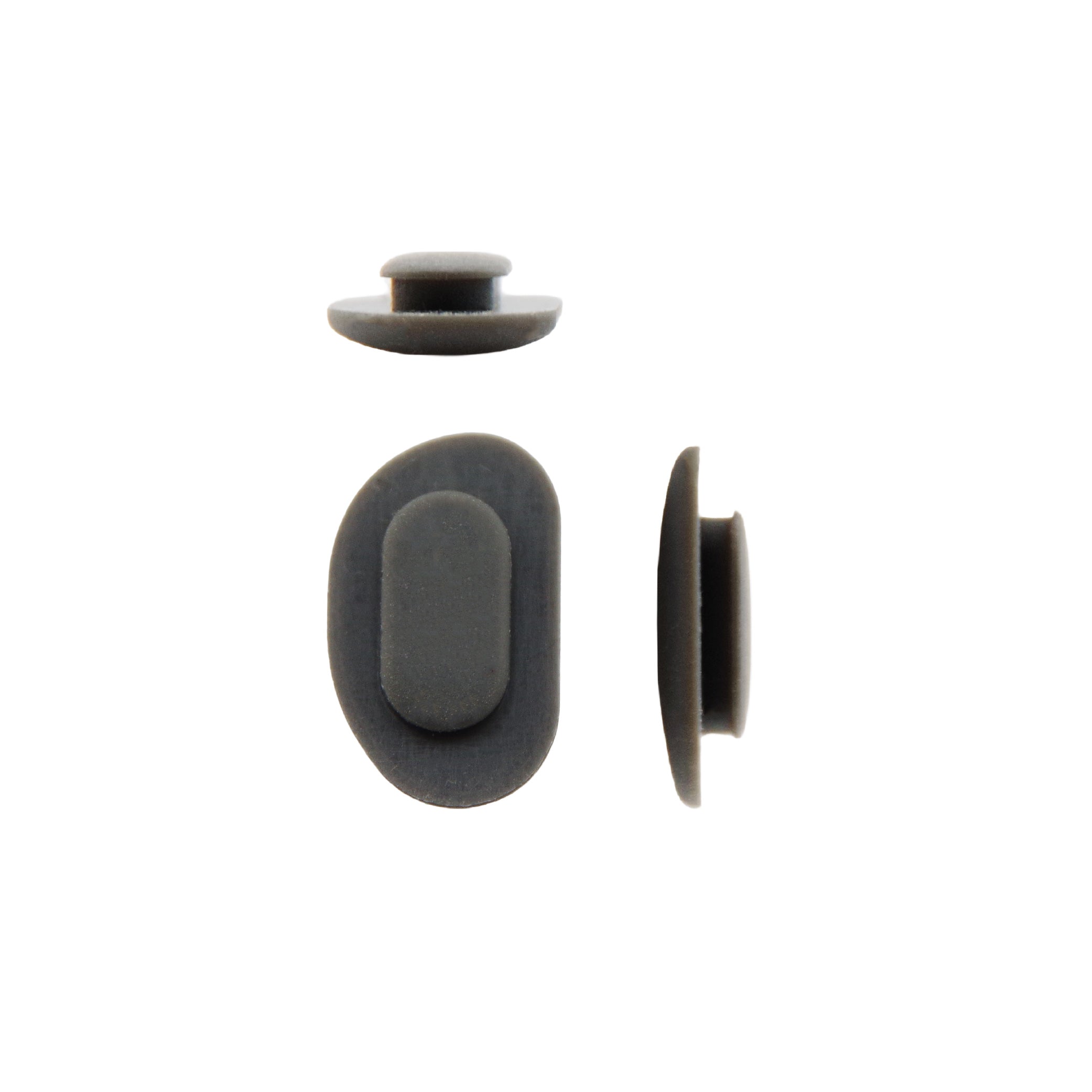 Plaquettes Oakley en silicone 15mm