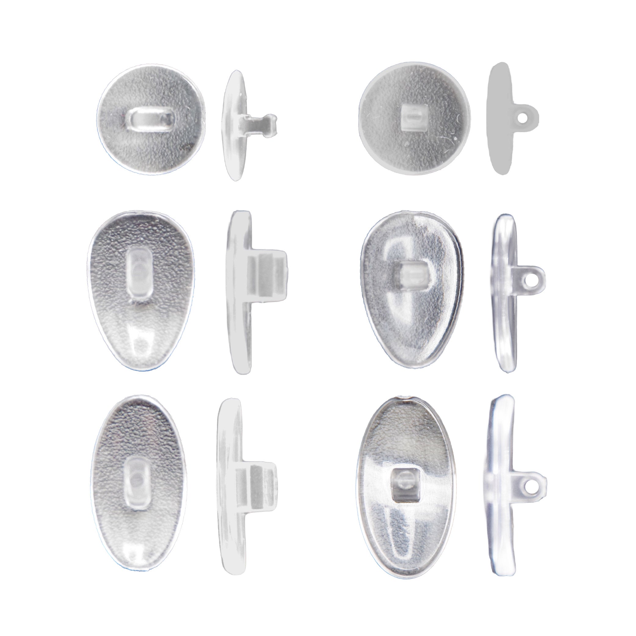 Plaquettes minces en pvc symétriques