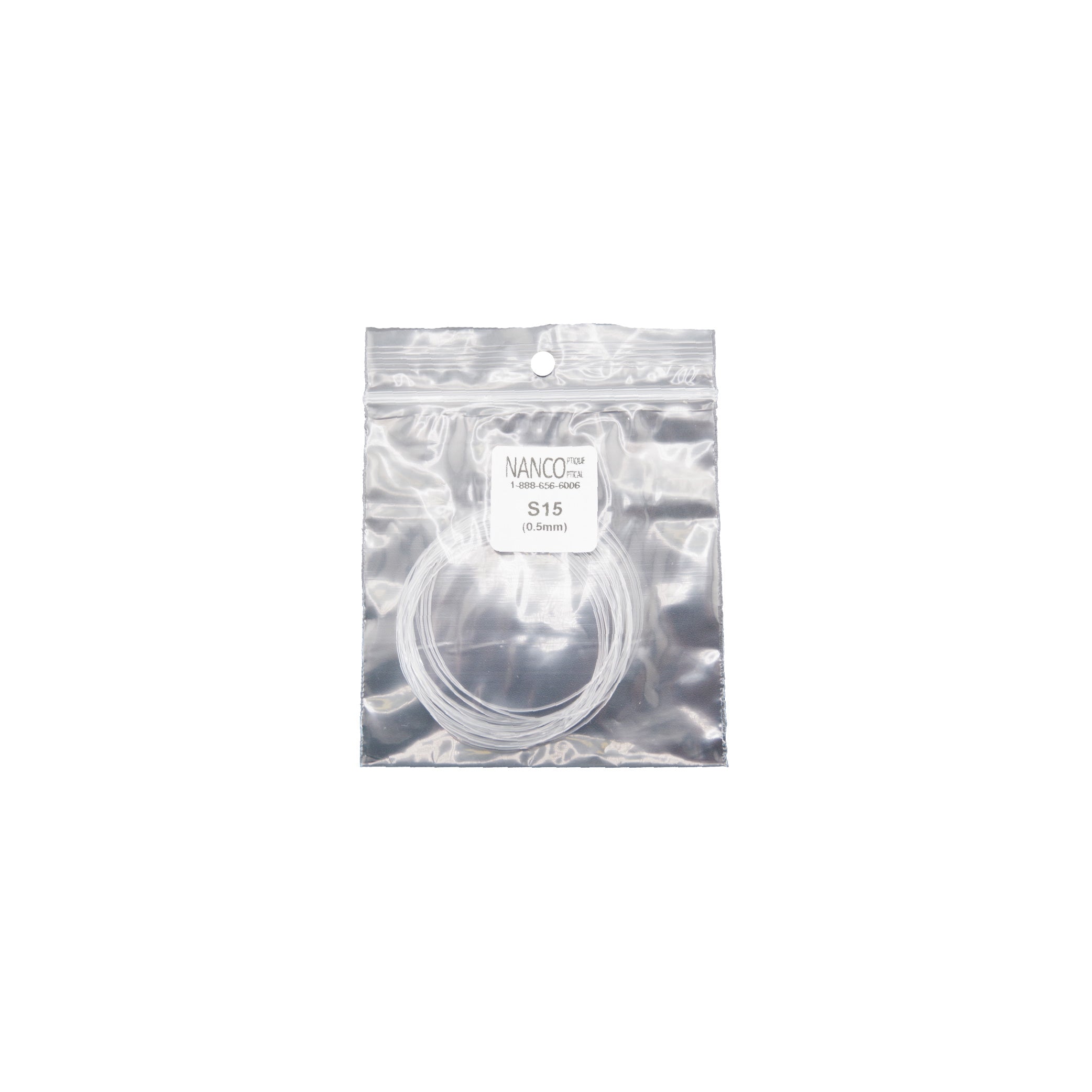 Fil de nylon pour montage rimless