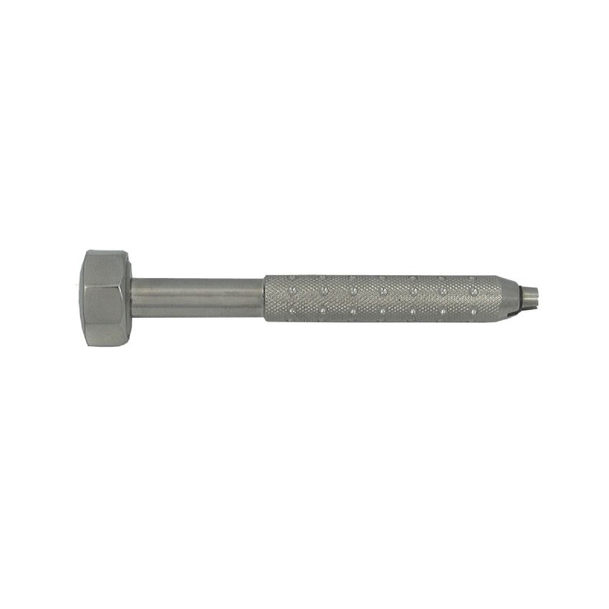 Screwdriver with 4 reversible blades