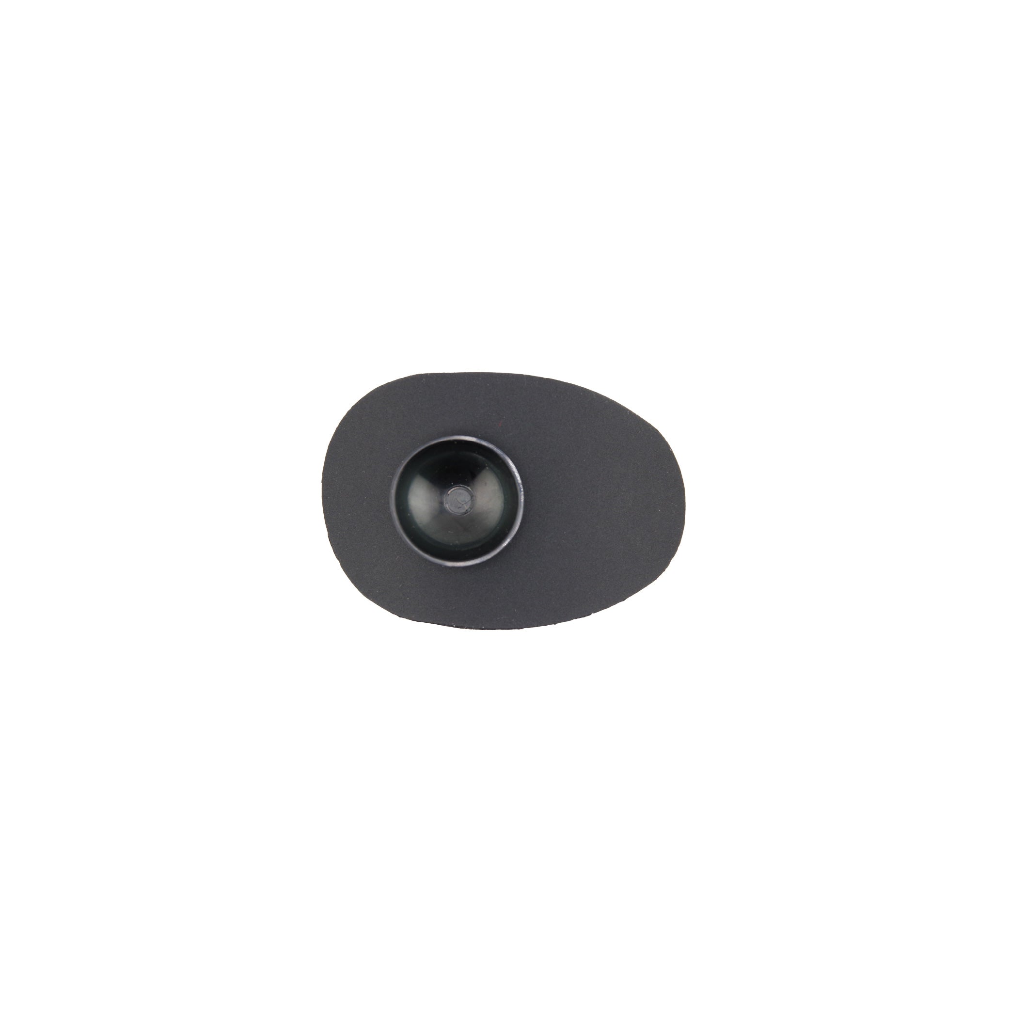 Cache-oeil noir à suction