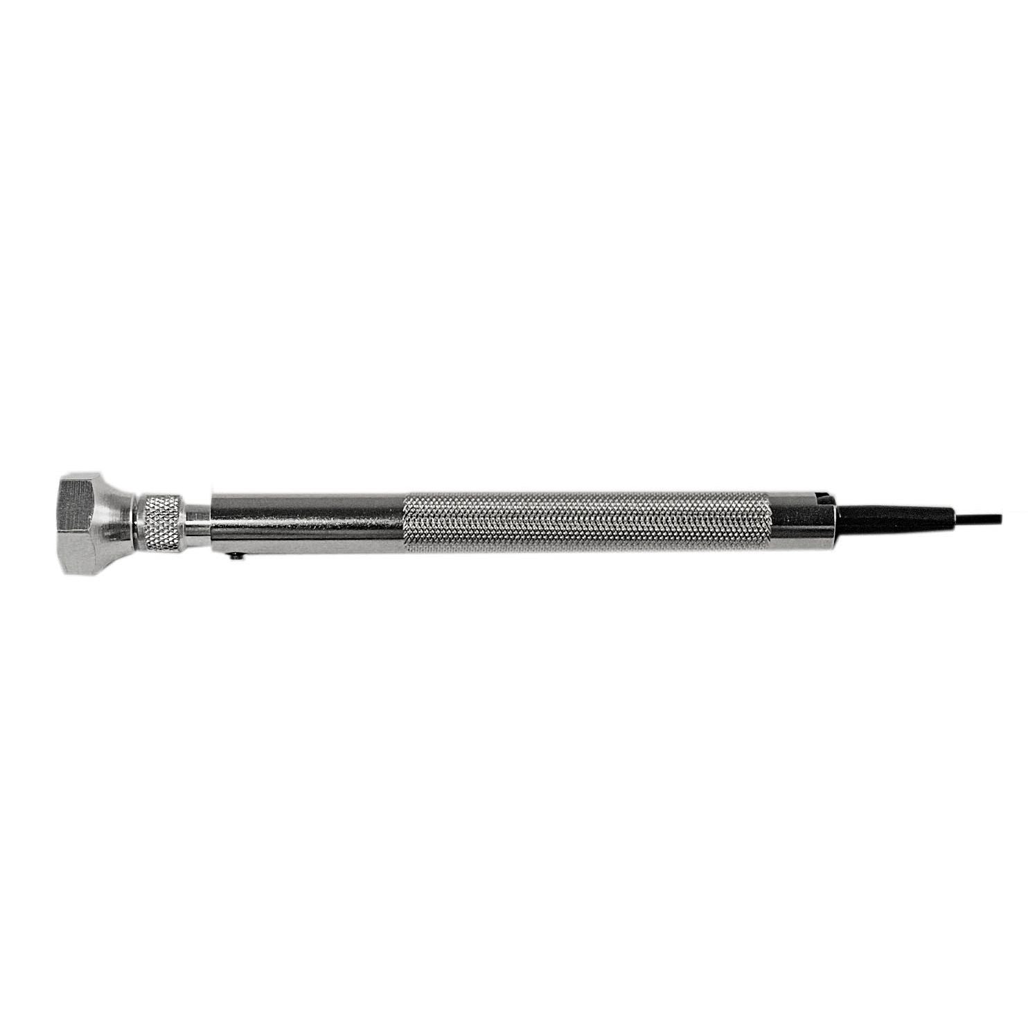 Pick-up screwdriver with flat blade